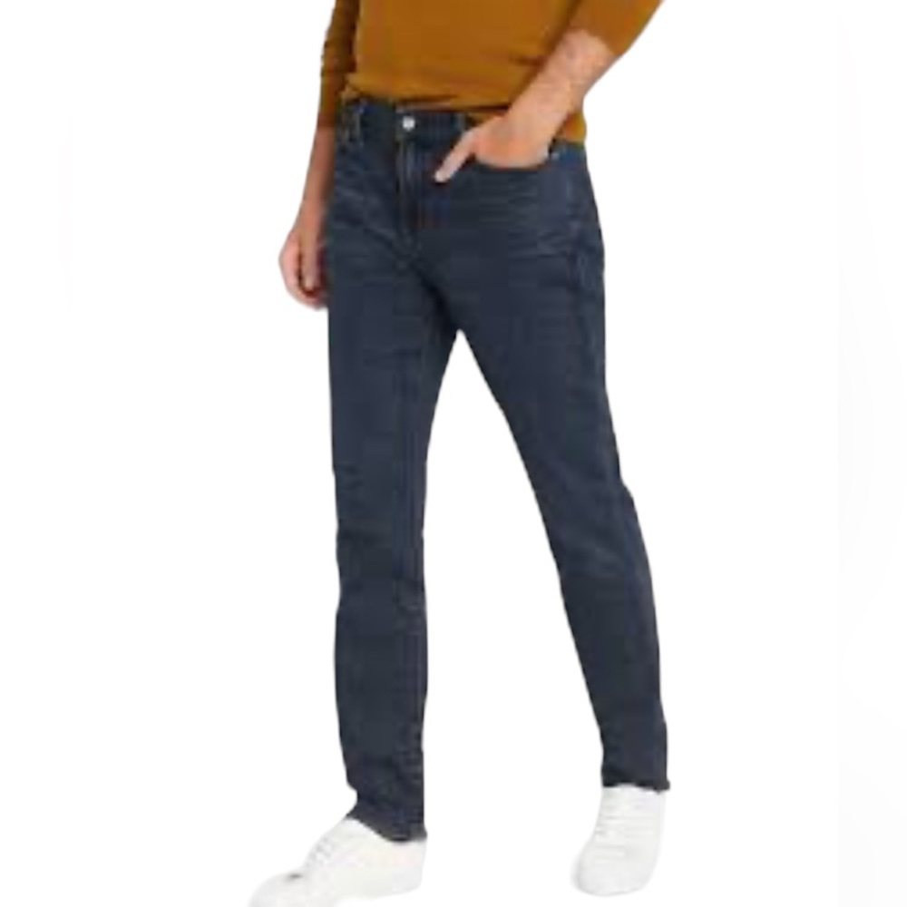 Banana Republic Slim-Fit Dark Wash Travel Jean